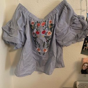 Francesca’s Off Shoulder Top